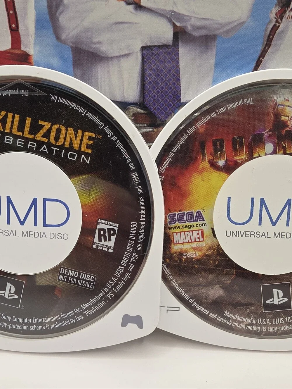 Sony PSP Lot Man of the House Movie, Killzone Liberation, 2008 Iron Man